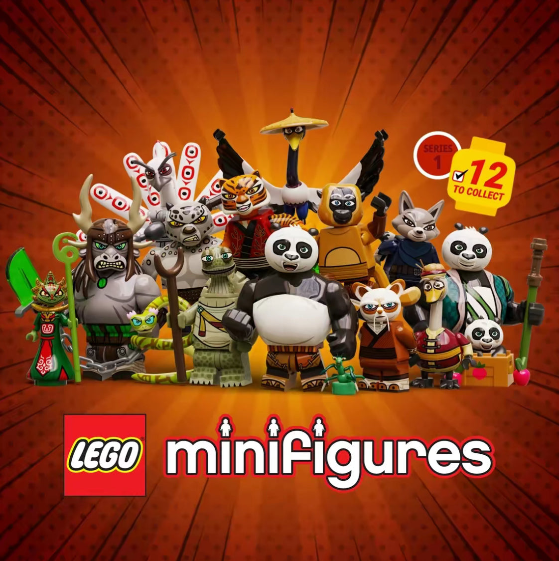 LEGO Kung Fu Panda Mystery Pack